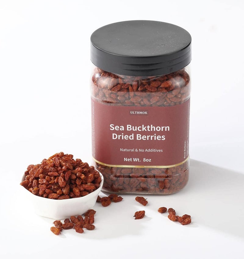 ULTHMOK Premium Dried Sea Buckthorn Berries 8 Oz - Image 2